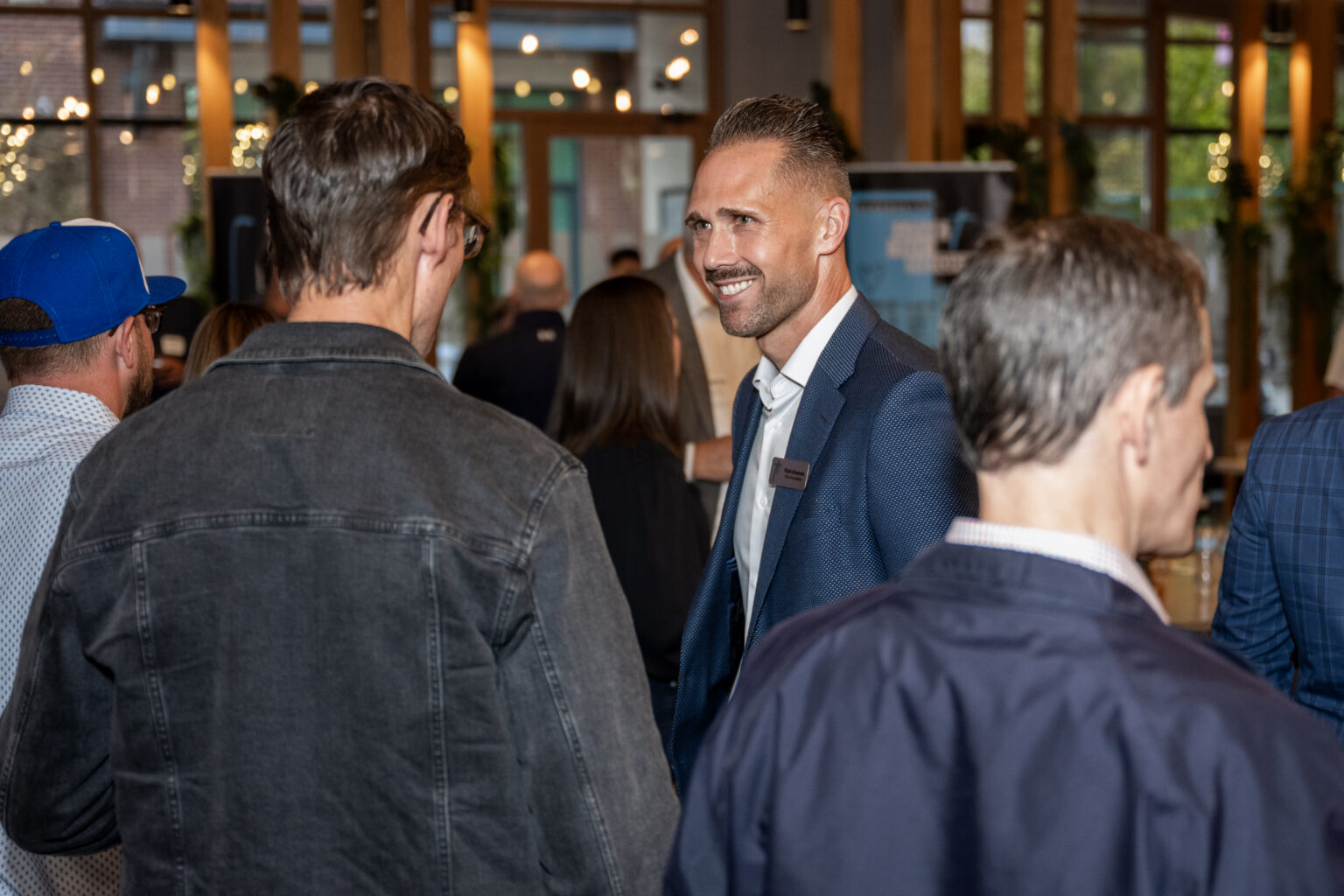 Mark Greaves in conversation with leaders
