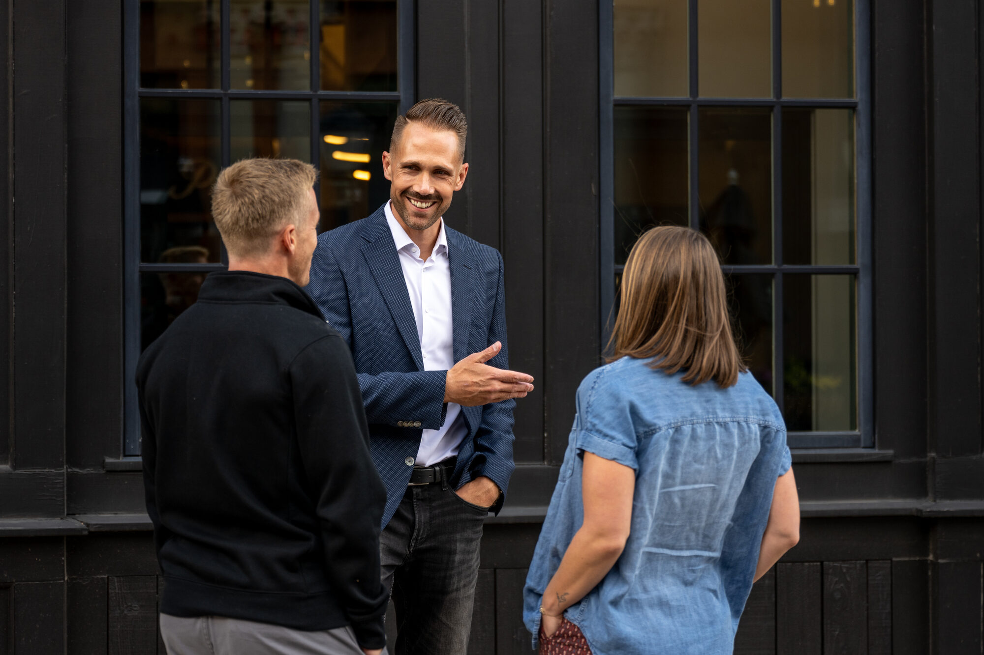 Mark Greaves coaching an executive one-on-one
